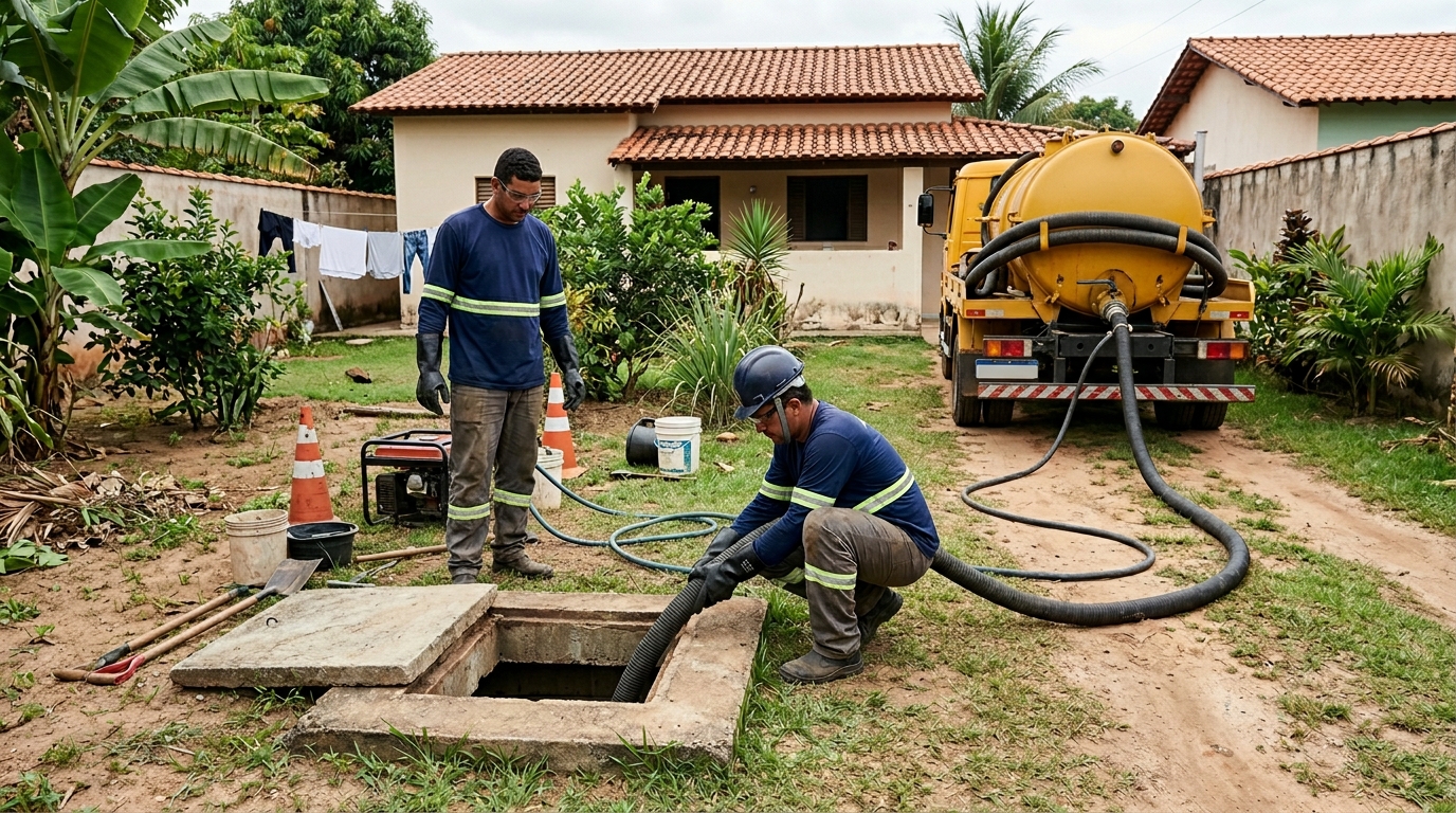 Limpeza de Fossa em Cuiabá‑MT